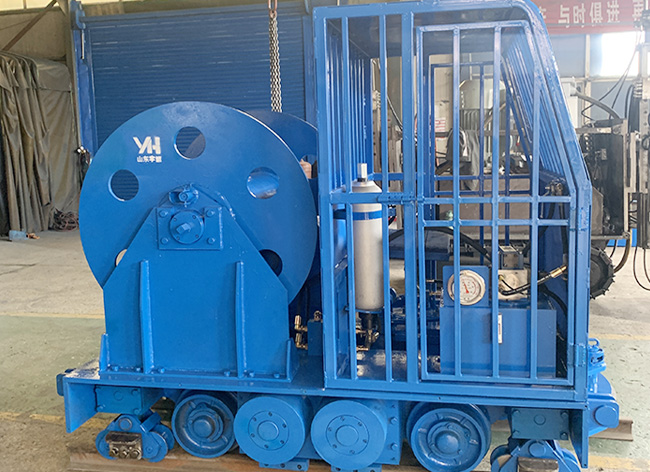 鋼絲繩牽引普軌卡軌車